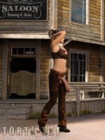 Ashlynn és Xayla western találkozása - Erotikus képregény