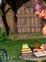 Kéjes vágyak 3. rész - A druida - Erotikus képregény - 41. oldal