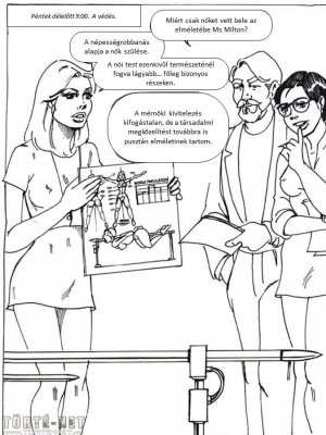 A túlnépesedés ellenszere - Erotikus képregény