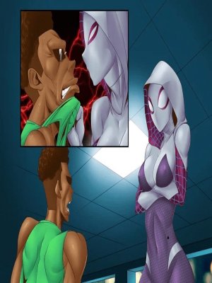 Pók-Gwen és a lábfétis - Erotikus képregény