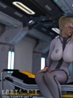 Elsősegély az űrhajón - Erotikus képregény - 18. oldal