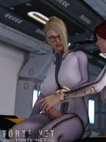 Elsősegély az űrhajón - Erotikus képregény - 19. oldal