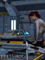 Elsősegély az űrhajón - Erotikus képregény - 32. oldal