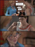 Családi buborék 5. rész - Erotikus képregény - 7. oldal