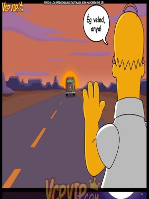 A Simpson család - Anya - Erotikus képregény