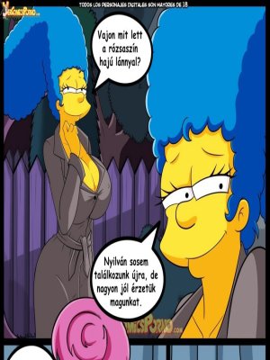 A Simpson család - Marge és Wanda a pincében - Erotikus képregény