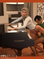 Mr. Whitehead  kalandjai - Hárem 2. rész - Erotikus képregény - 35. oldal