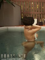 Caroline és barátnői a medencénél - Erotikus képregény - 54. oldal