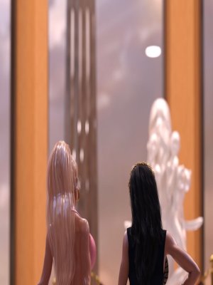 Kayla és Marcella a múzeumban 2. rész - Erotikus képregény