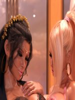 Kayla és Marcella a múzeumban 2. rész - Erotikus képregény - 13. oldal