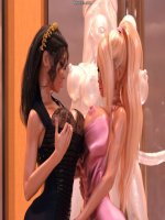 Kayla és Marcella a múzeumban 2. rész - Erotikus képregény - 14. oldal