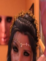 Kayla és Marcella a múzeumban 2. rész - Erotikus képregény - 19. oldal