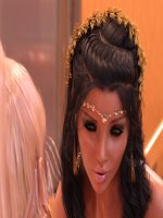 Kayla és Marcella a múzeumban 2. rész - Erotikus képregény - 35. oldal