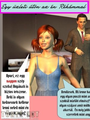 Rékám 1. rész - Üzleti úton az én Rékámmal - Erotikus képregény