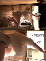 Rokonok 1. rész - A csendes ég felé - Erotikus képregény - 44. oldal