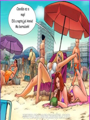 Egy nap a tengerparton - Erotikus képregény - 2. oldal