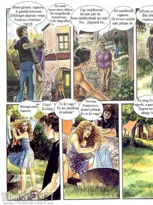Francesco és Francesca - Erotikus képregény - 2. oldal