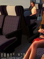 Egy lány a vonaton - Erotikus képregény - 6. oldal