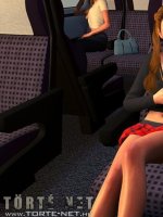 Egy lány a vonaton - Erotikus képregény - 8. oldal