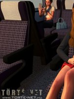 Egy lány a vonaton - Erotikus képregény - 13. oldal