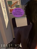 Egy lány a vonaton - Erotikus képregény - 160. oldal