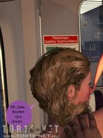 Egy lány a vonaton - Erotikus képregény - 165. oldal