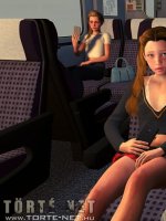 Egy lány a vonaton - Erotikus képregény - 21. oldal