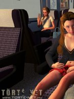 Egy lány a vonaton - Erotikus képregény - 24. oldal