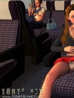 Egy lány a vonaton - Erotikus képregény - 25. oldal