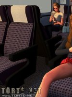 Egy lány a vonaton - Erotikus képregény - 29. oldal