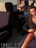 Egy lány a vonaton - Erotikus képregény - 35. oldal