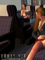 Egy lány a vonaton - Erotikus képregény - 36. oldal