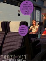 Egy lány a vonaton - Erotikus képregény - 40. oldal