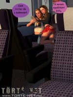 Egy lány a vonaton - Erotikus képregény - 44. oldal