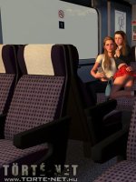 Egy lány a vonaton - Erotikus képregény - 45. oldal