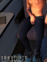 Egy lány a vonaton - Erotikus képregény - 76. oldal