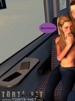 Egy lány a vonaton - Erotikus képregény - 85. oldal