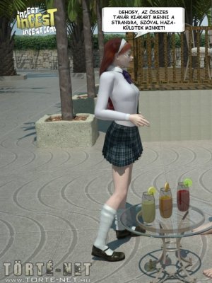 Parti a medencénél - Erotikus képregény