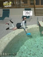 Parti a medencénél - Erotikus képregény - 11. oldal