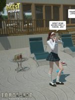 Parti a medencénél - Erotikus képregény - 14. oldal