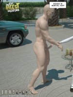 Parti a medencénél - Erotikus képregény - 25. oldal