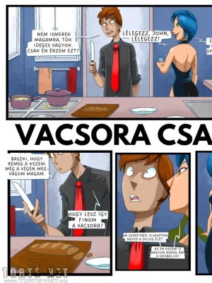 Vacsora-csaták - Erotikus képregény