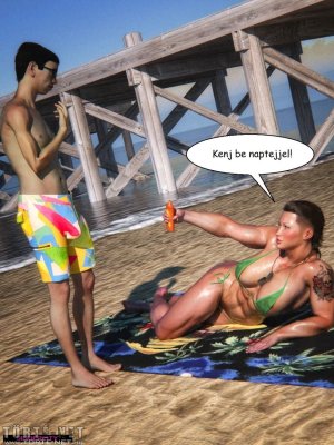Egy nap a strandon - Erotikus képregény