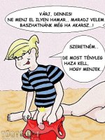 Dennis bocsánatot kérni megy... - Erotikus képregény - 31. oldal