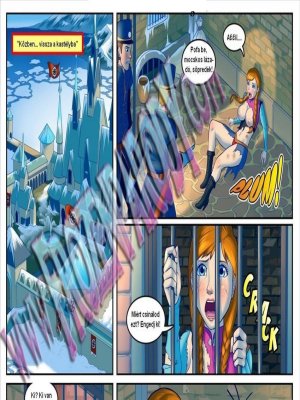 Jégvarázs 2. rész - Elza háborúzik - Erotikus képregény