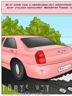 A mennyasszony és a sofőr - Erotikus képregény