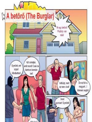 A betörő - Erotikus képregény