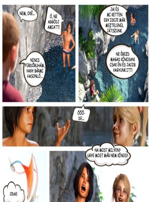 Fürdés a patakban 3D - Fiúk, lányok nyara - Erotikus képregény