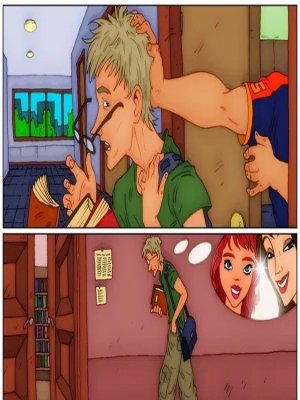 Az egyetemista és Wonder Woman - Erotikus képregény