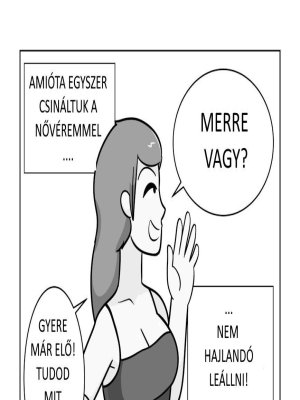 A nővérem telhetetlen 1. rész - Erotikus képregény